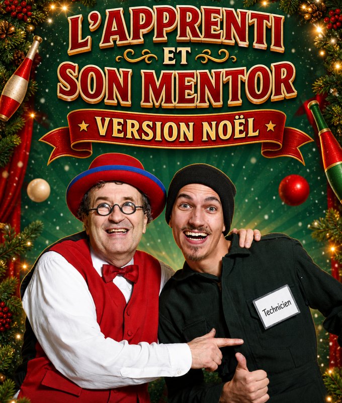 L'Apprenti et son mentor version Noël